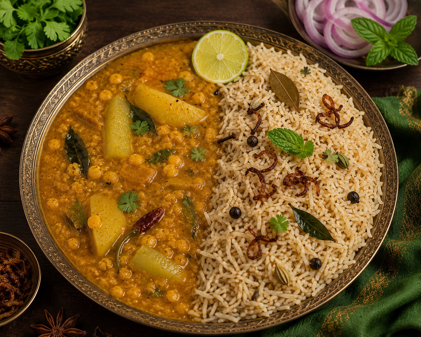 Bagara Rice Dalcha